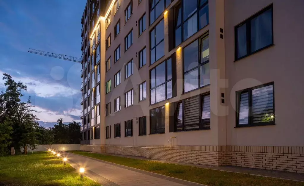 1-к. квартира, 39,1 м, 4/9 эт. - Фото 0