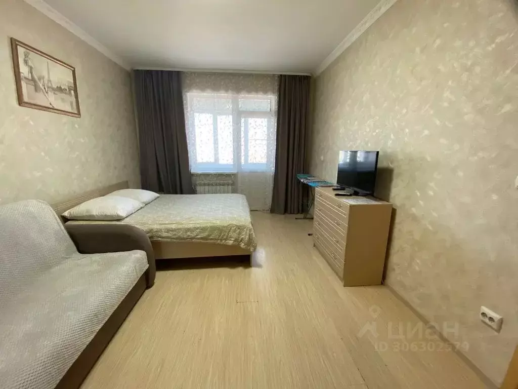 1-к кв. Ханты-Мансийский АО, Ханты-Мансийск ул. Калинина, 25 (43.0 м) - Фото 1