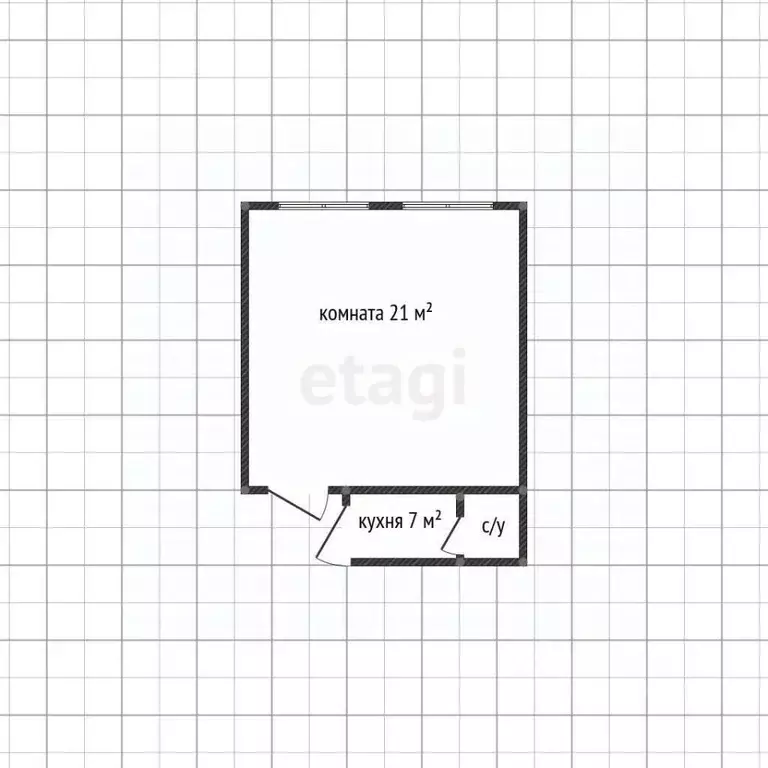 Комната Адыгея, Майкоп ул. 2-я Курганная, 18 (21.0 м) - Фото 2