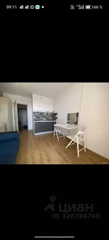 Студия Санкт-Петербург бул. Александра Грина, 3 (24.0 м) - Фото 2