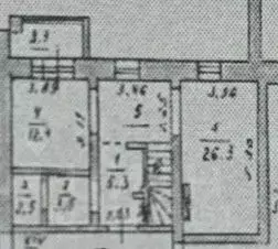 4-к кв. Псковская область, Псков ул. Некрасова, 15А (119.5 м) - Фото 1