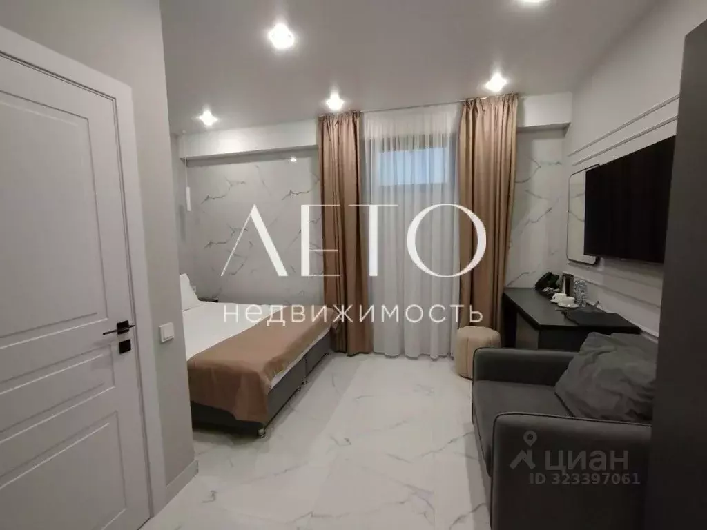 1-к кв. Краснодарский край, Сочи ул. Просвещения, 104Б (18.0 м) - Фото 1