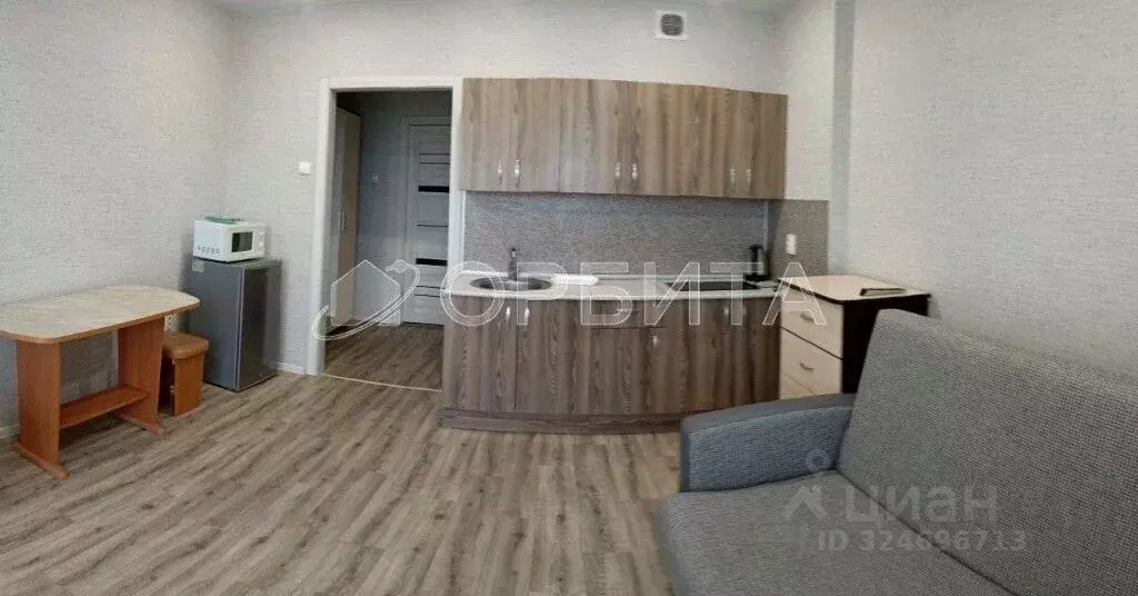 Студия Тюменская область, Тюмень ул. Мельникайте, 2к11 (24.0 м) - Фото 0