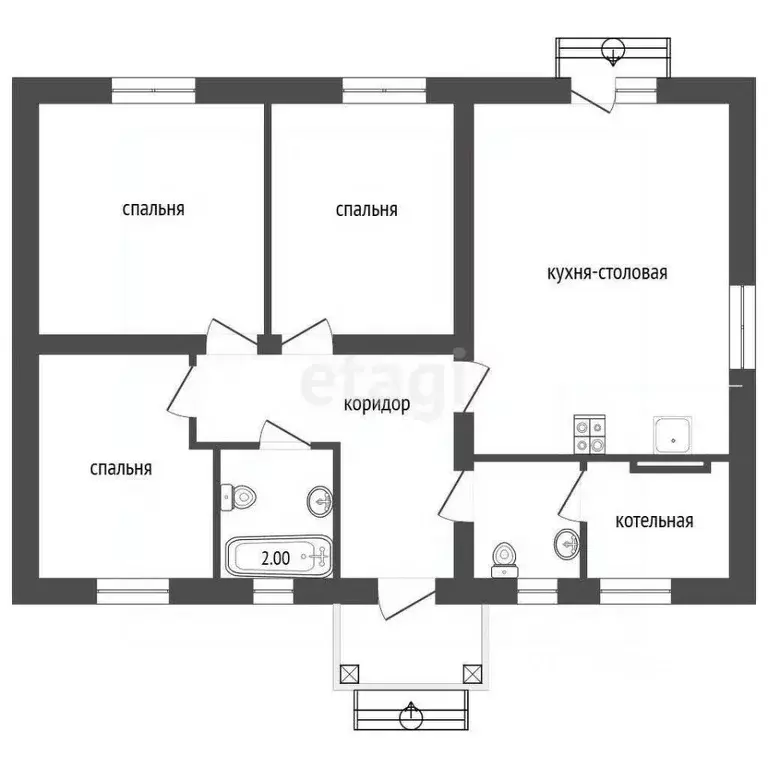 Дом в Ярославская область, Ярославский муниципальный округ, д. ... - Фото 2