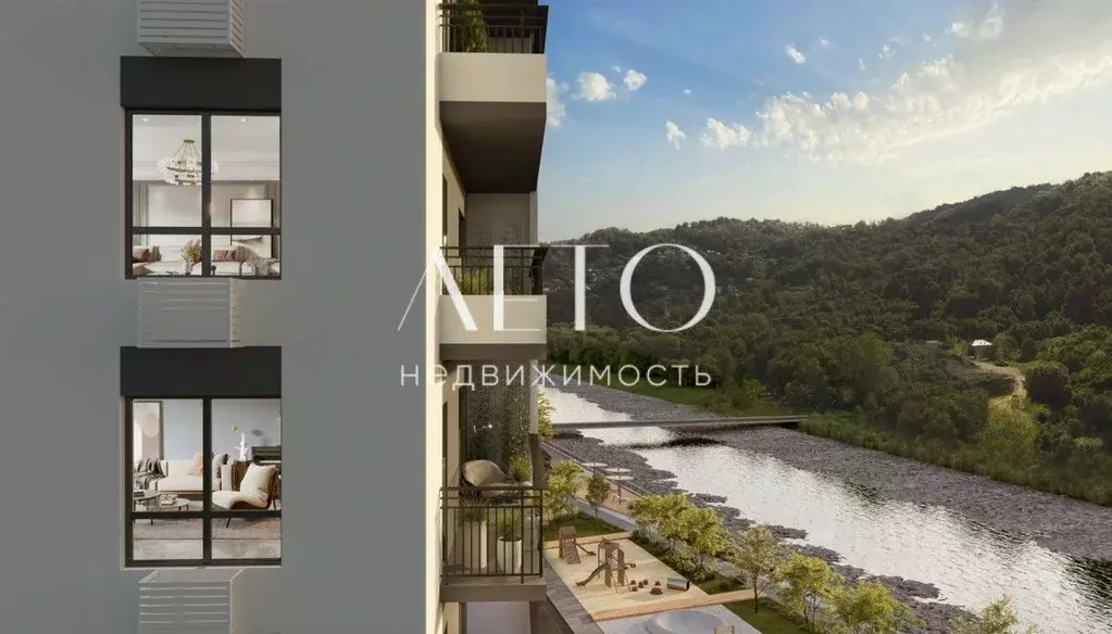 Студия Краснодарский край, Сочи ул. Искры, 66/10 (20.8 м) - Фото 2