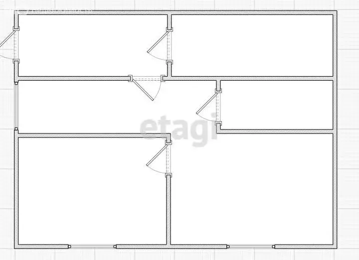 2-комнатная квартира: посёлок городского типа Красное-на-Волге, ... - Фото 1