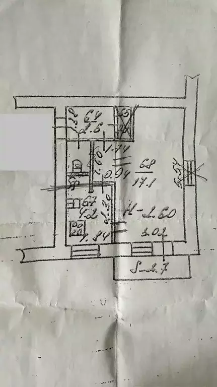 1-к. квартира, 25,8 м, 5/6 эт. - Фото 0