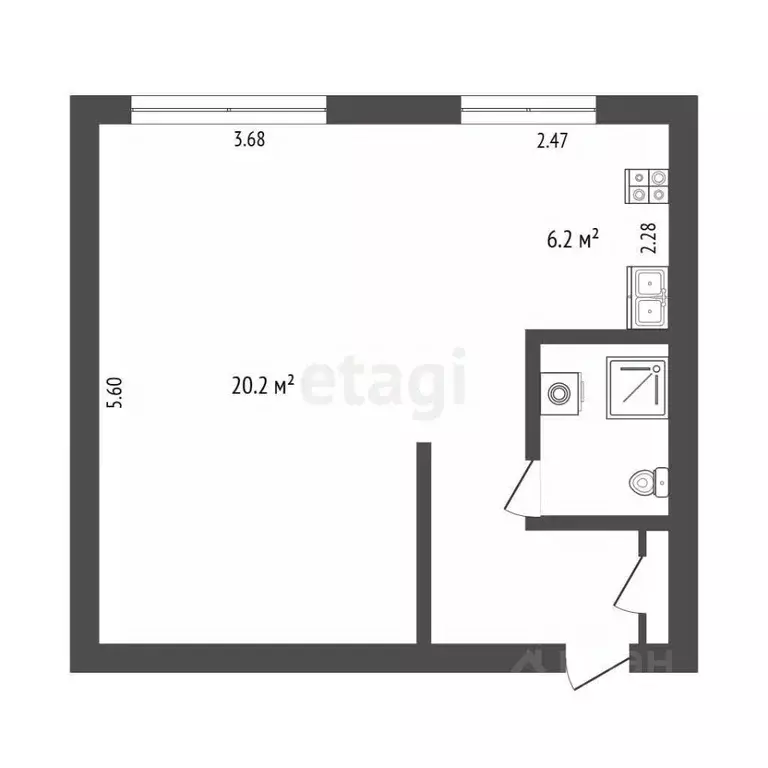 Студия Камчатский край, Петропавловск-Камчатский ул. Атласова, 27 ... - Фото 2