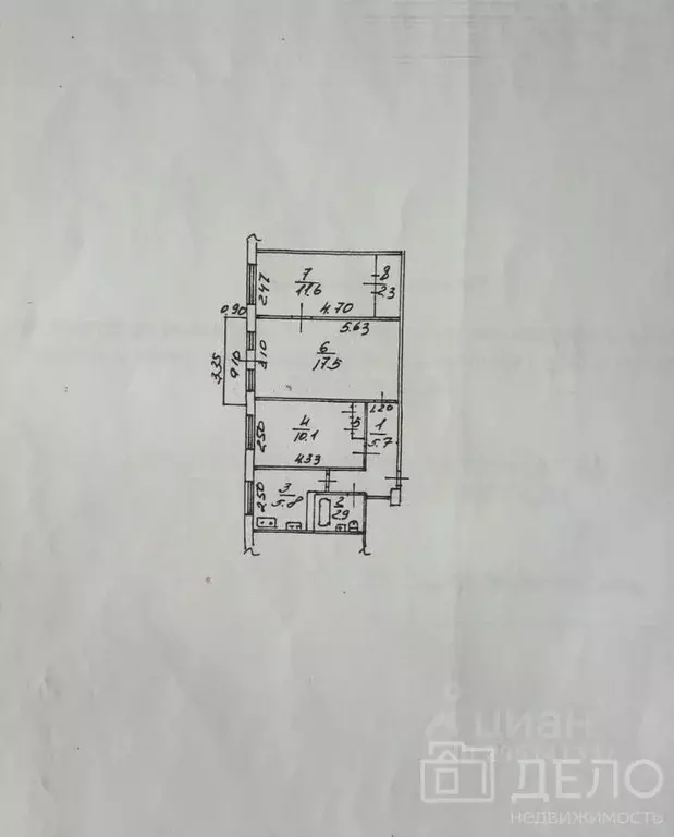 3-к кв. Рязанская область, Рязань ул. Фридриха Энгельса, 18 (56.6 м) - Фото 0