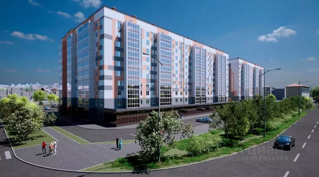 3-к кв. Курганская область, Курган ул. Карбышева, 52 (68.2 м) - Фото 1