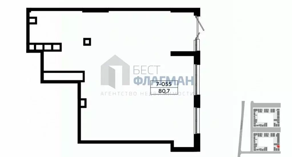 Помещение свободного назначения в Москва Сосенское поселение, просп. ... - Фото 2