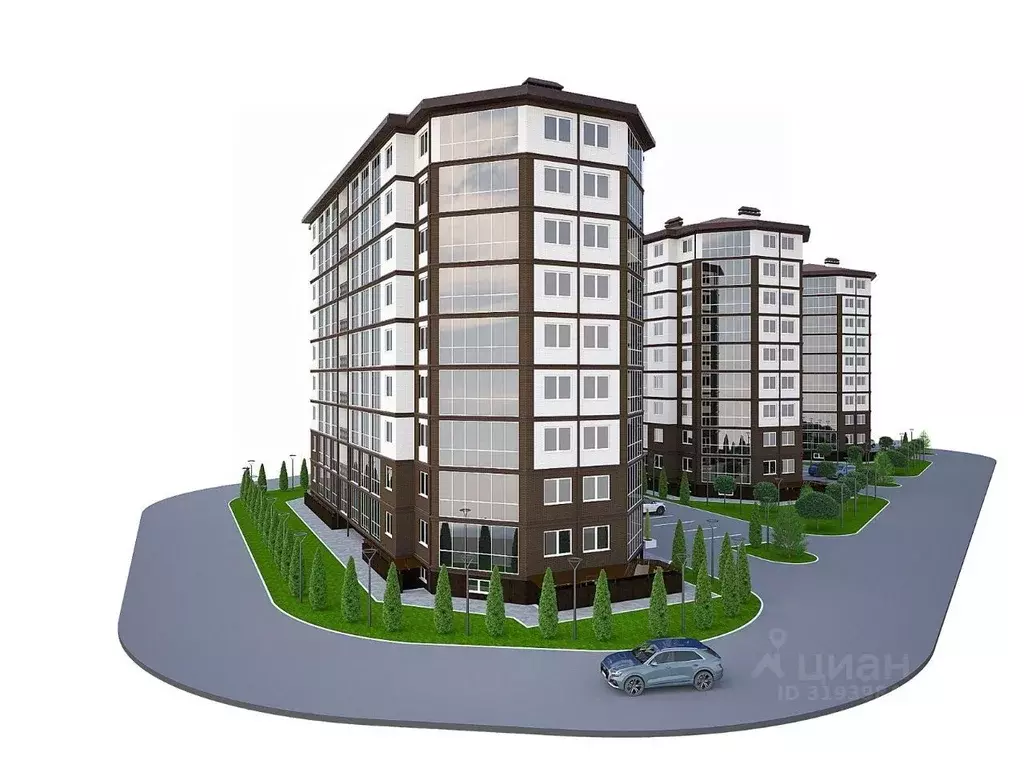 1-к кв. Ставропольский край, Ессентуки Октябрьская ул., 8/5 (50.8 м) - Фото 1