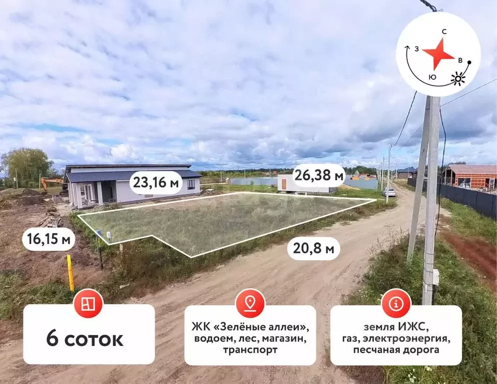 Участок в Тюменская область, Тюмень Плодовое товарищество с ... - Фото 1