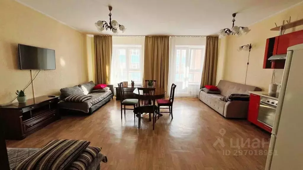 3-к кв. Иркутская область, Иркутск Ямская ул., 1/3 (78.0 м) - Фото 1