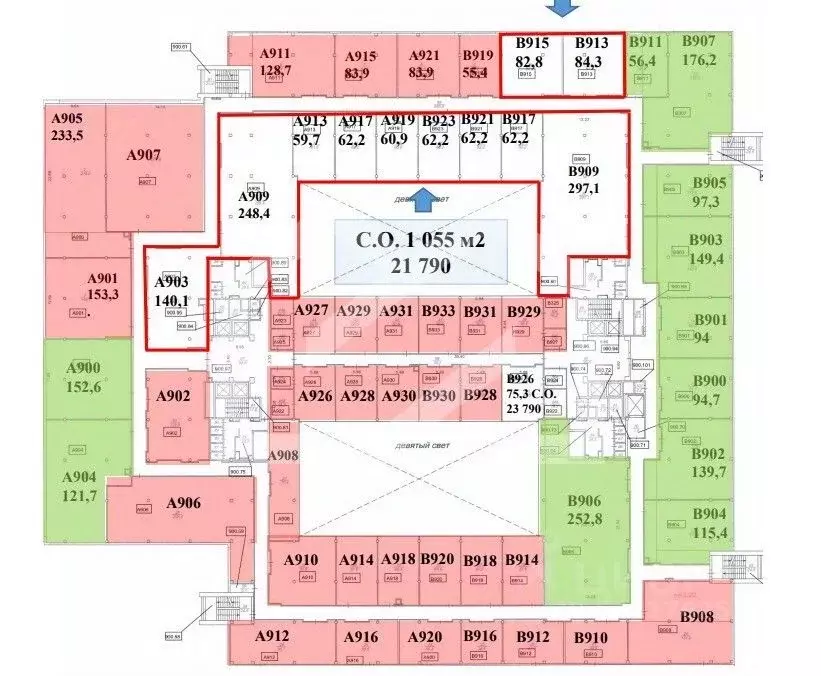 Офис в Москва ул. Горбунова, 2С3 (1055 м) - Фото 2