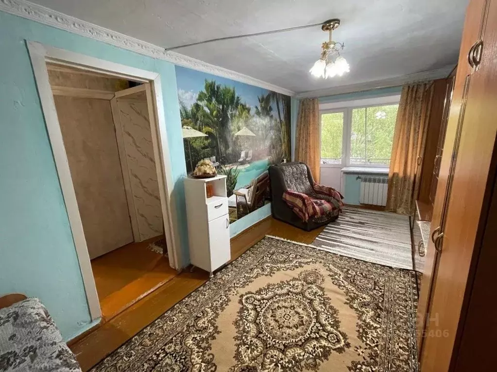 1-к кв. Кемеровская область, Таштагол ул. Ленина, 50 (31.5 м) - Фото 1