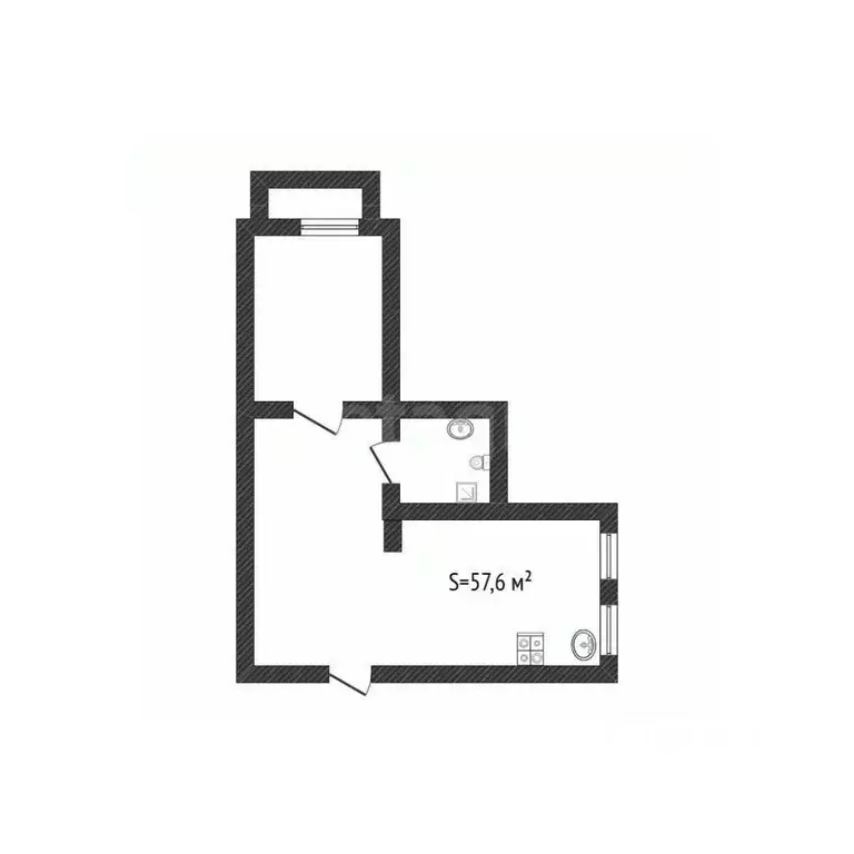 2-к кв. Алтайский край, Бийск ул. Михаила Митрофанова, 2/3 (57.6 м) - Фото 1