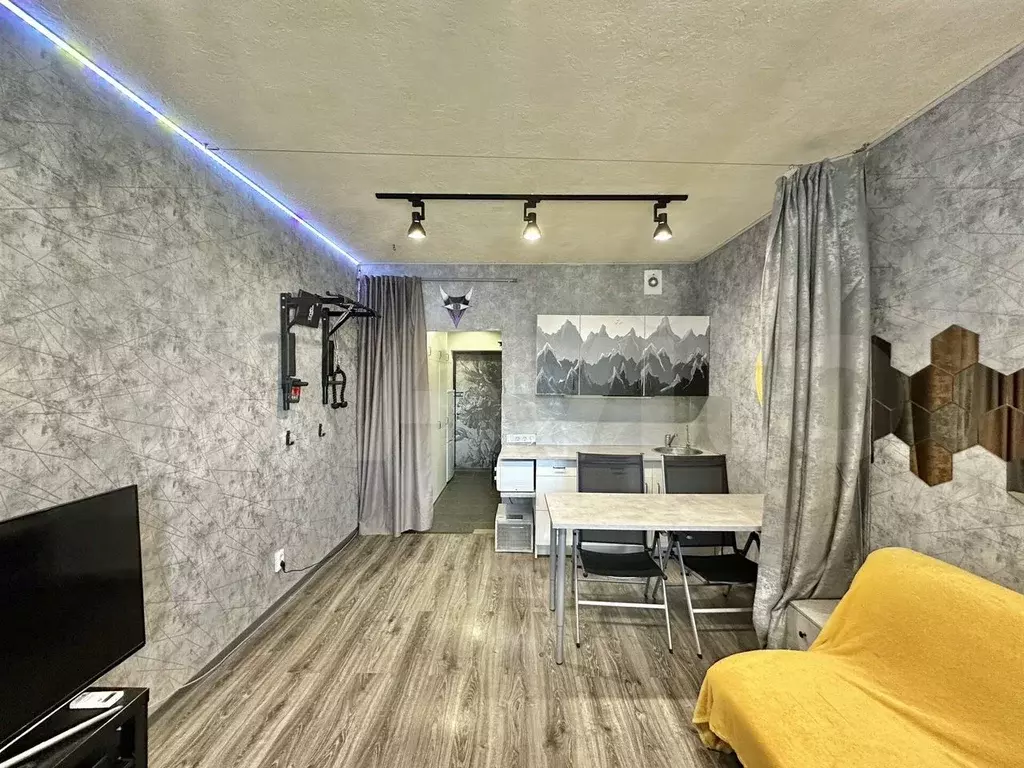 Квартира-студия, 23,4 м, 13/18 эт. - Фото 1