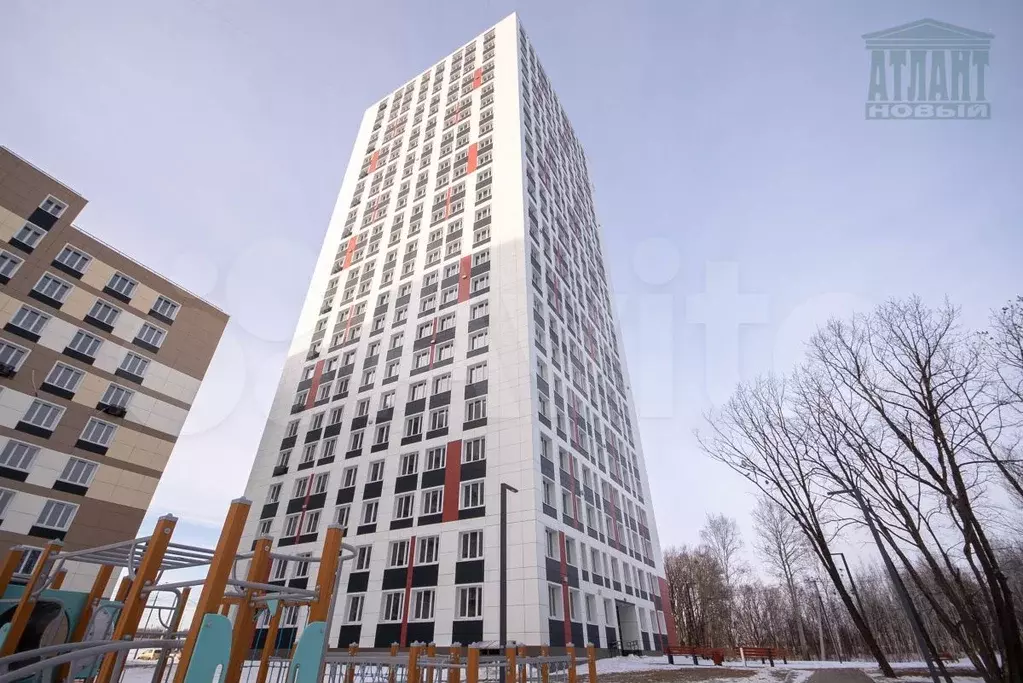 Квартира-студия, 33,3 м, 4/25 эт. - Фото 1