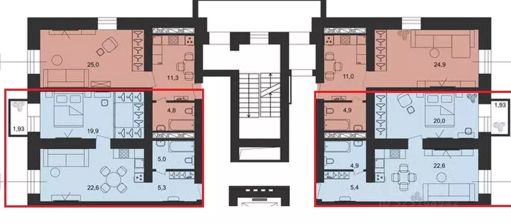 2-к кв. Тамбовская область, Тамбов ул. Агапкина, 2К (54.02 м) - Фото 2