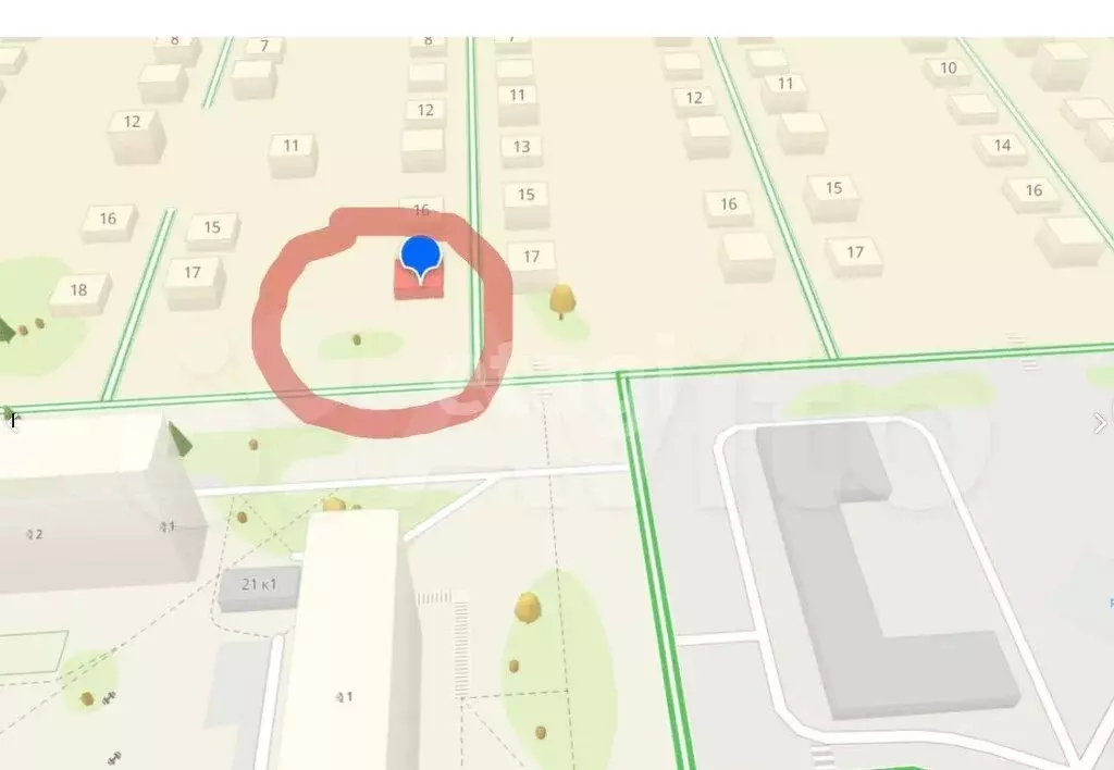 Участок в Новосибирск, Волховская улица (6.65 м) - Фото 1