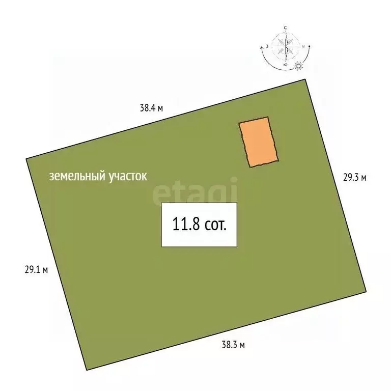 Участок в Алтай, Чемальский район, с. Чемал Южная ул., 11 (11.0 сот.) - Фото 2