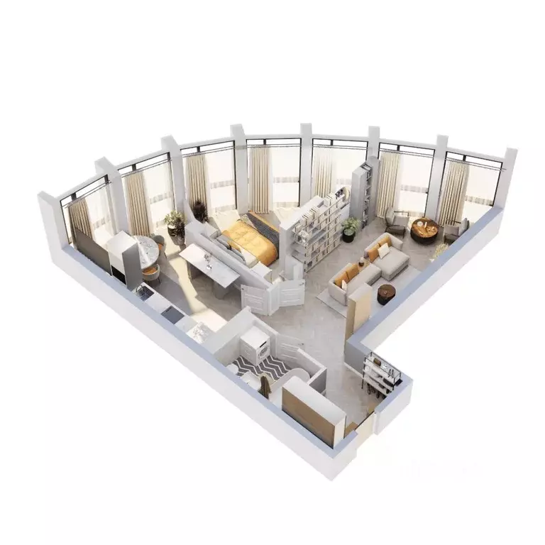 2-к кв. Иркутская область, Иркутск Октябрьский округ, Звезды жилой ... - Фото 1