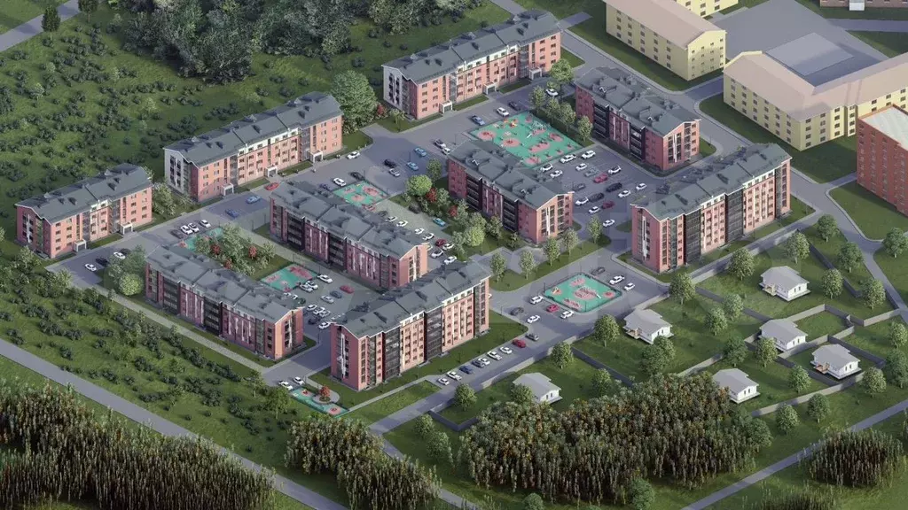 2-к. квартира, 62 м, 1/4 эт. - Фото 1