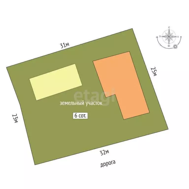 Дом в Котлас, улица Чернышевского (87 м) - Фото 1