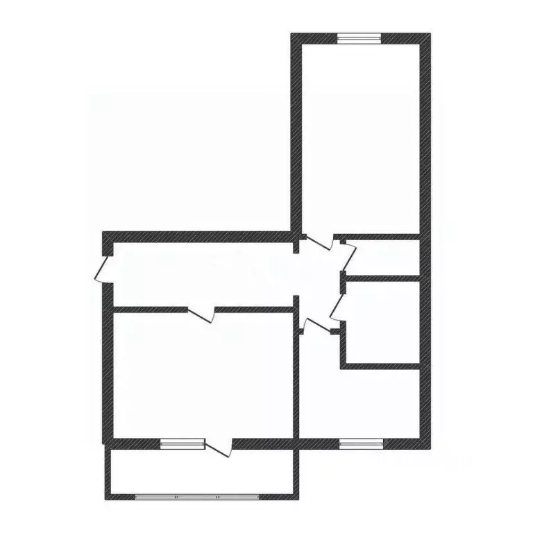 2-к кв. Курганская область, Курган Заозерный жилрайон, 5-й мкр, 4А ... - Фото 2
