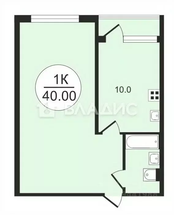 1-к кв. Москва Новодмитровская ул., 2к7 (40.0 м) - Фото 2
