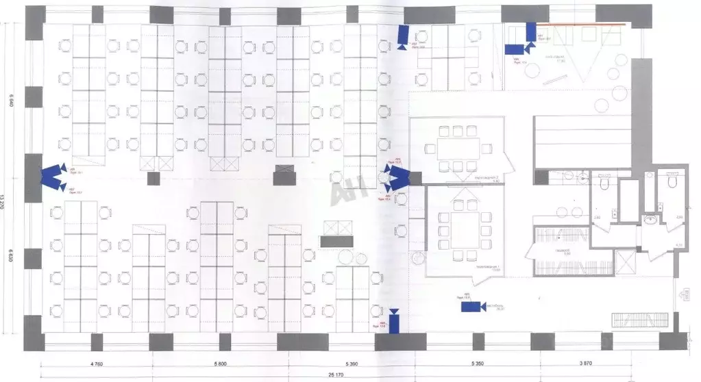 Офис в Москва 3-я Рыбинская ул., 18с22 (409 м) - Фото 2
