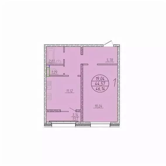 1-к кв. Сахалинская область, Анивский городской округ, с. Новотроицкое ... - Фото 1