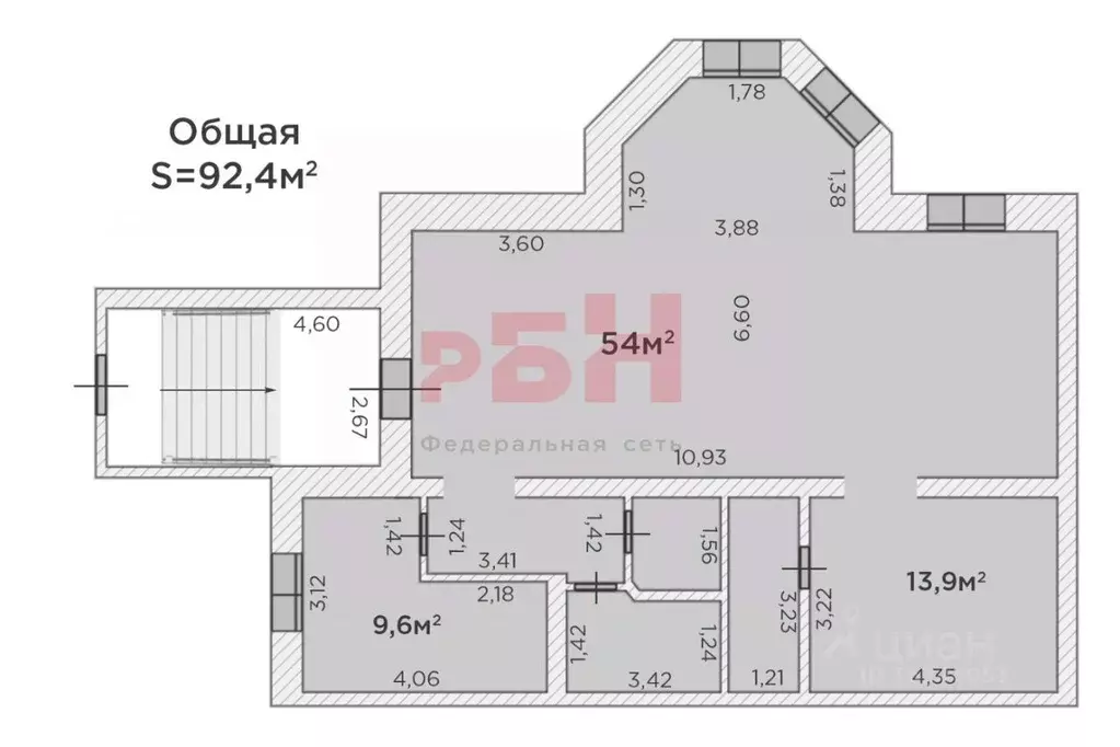 Помещение свободного назначения в Тюменская область, Тюмень ... - Фото 2