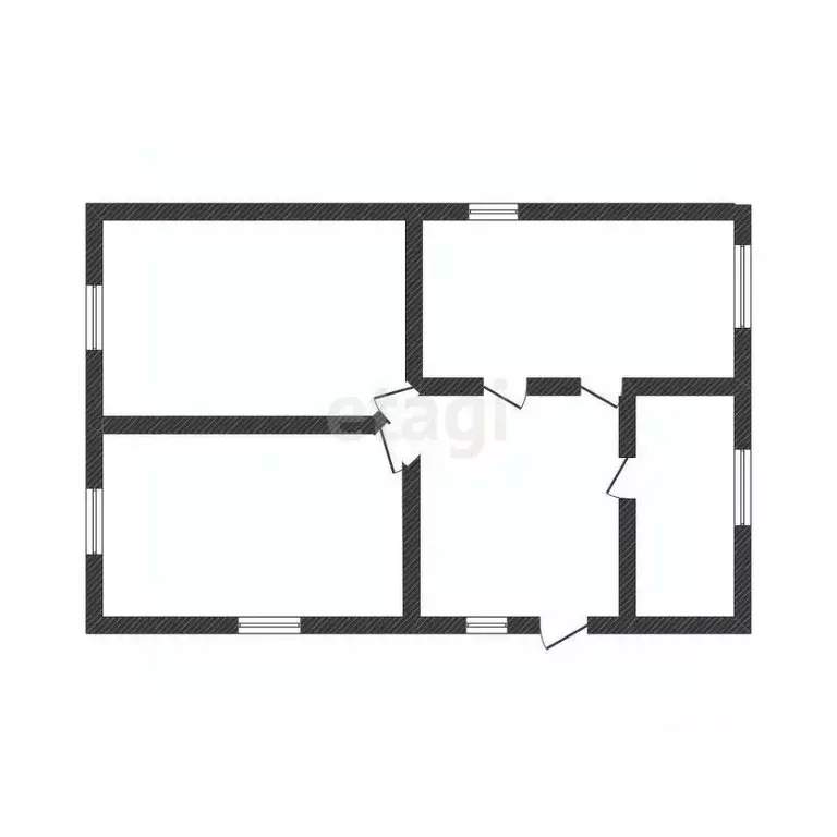 Дом в Белгородская область, Волоконовка рп ул. Курячего, 94 (75 м) - Фото 2