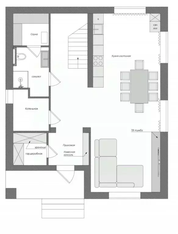 Коттедж в Ленинградская область, Ломоносовский район, Горбунковское ... - Фото 2