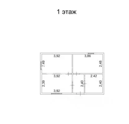 Дом в Челябинская область, Челябинск Полет-2 СНТ, ул. 7-я, 185 (40 м) - Фото 1