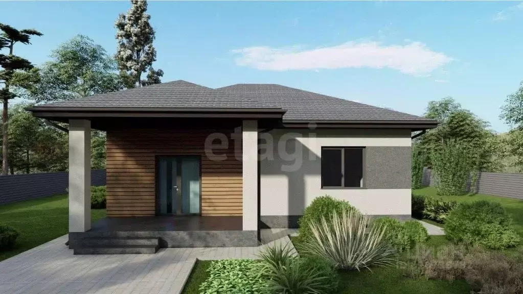 Дом в Курская область, Курский район, Моковский сельсовет, д. 2-я ... - Фото 1