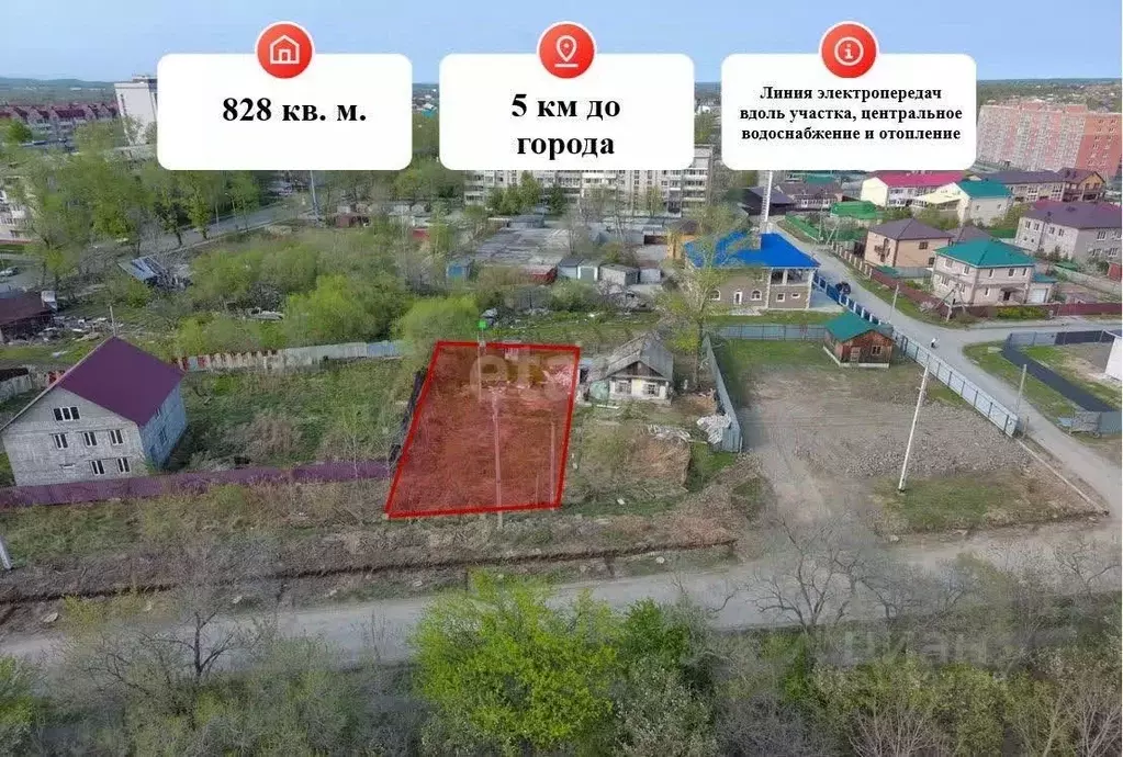 Участок в Хабаровский край, Хабаровск ул. 9-й Гвардейской Стрелковой ... - Фото 0