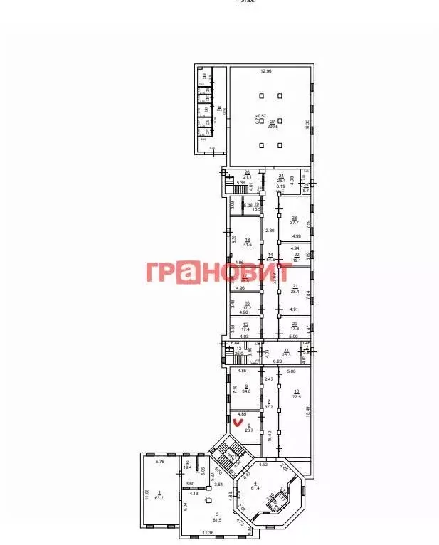 Помещение свободного назначения в Новосибирская область, Новосибирск ... - Фото 1