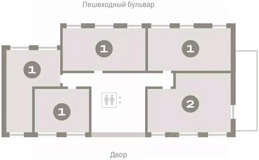 2-к кв. Свердловская область, Екатеринбург Брусника в Академическом ... - Фото 1