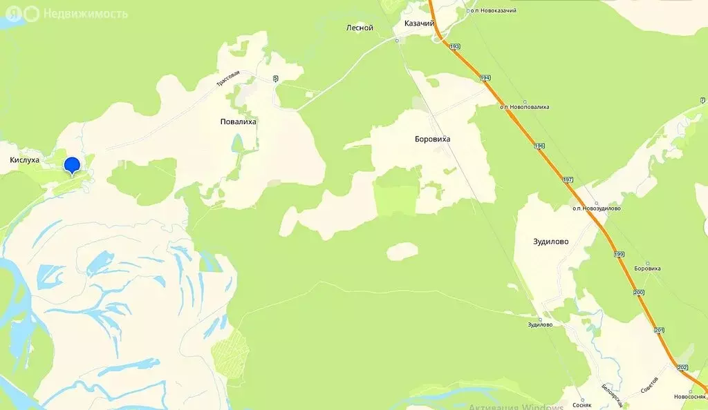 Дом в Первомайский район, посёлок Кислуха, Задорожная улица (40 м) - Фото 1