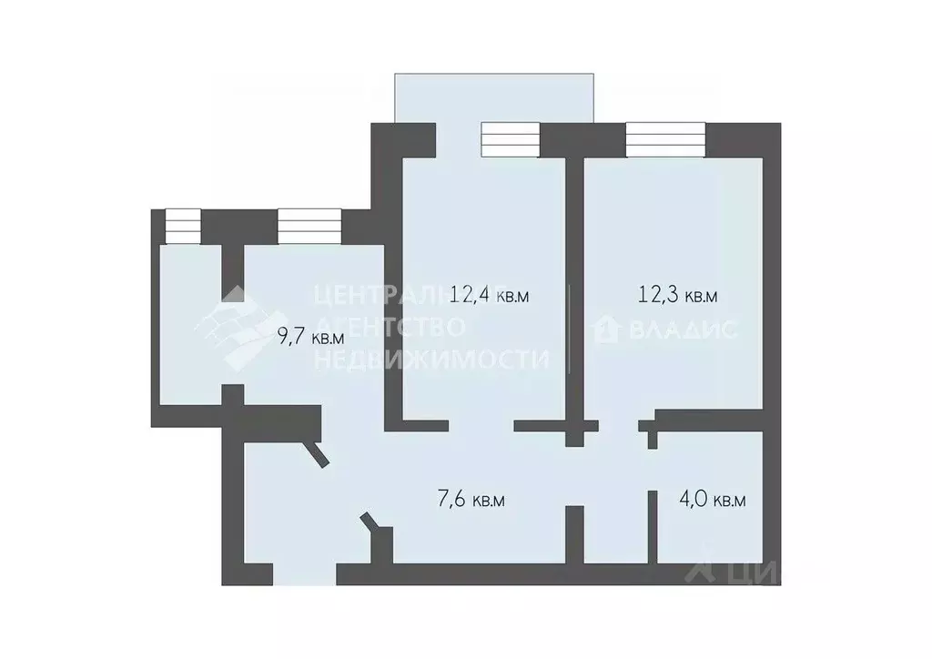 2-к кв. Рязанская область, Рязань Песочня тер., ул. Зубковой, 33 (50.2 ... - Фото 2