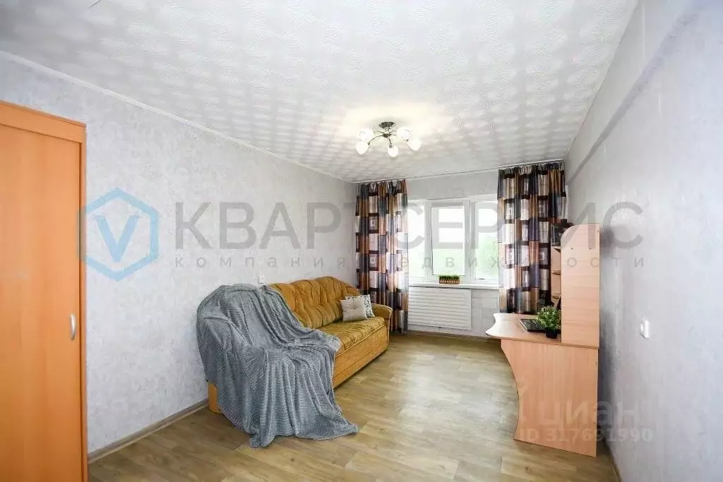 1-к кв. Омская область, Омск ул. Попова, 7 (30.8 м) - Фото 1