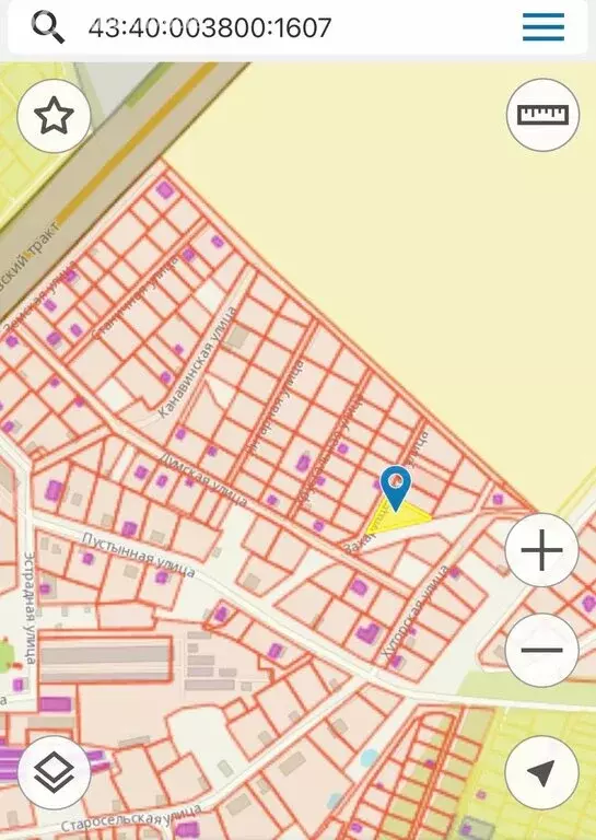 Участок в муниципальное образование Киров, посёлок Захарищевы, ... - Фото 2