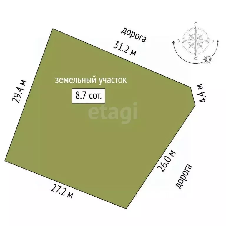 Участок в Московская область, Серпухов городской округ, Лисенки-2 тер. ... - Фото 1