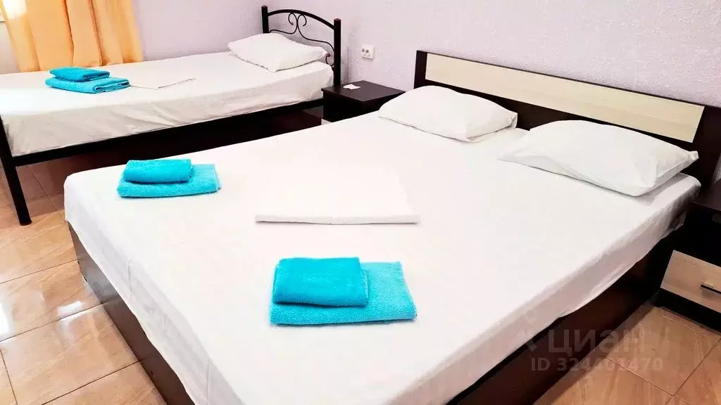 Комната Крым, Феодосия ул. Песчаная, 1А - Фото 1