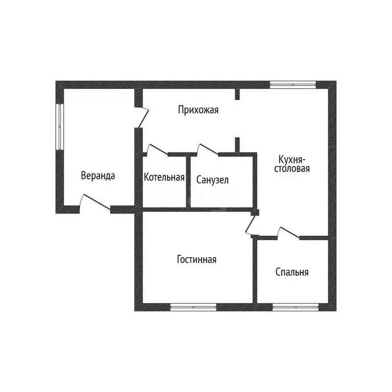 Дом в Бийск, Огородная улица (70 м) - Фото 1