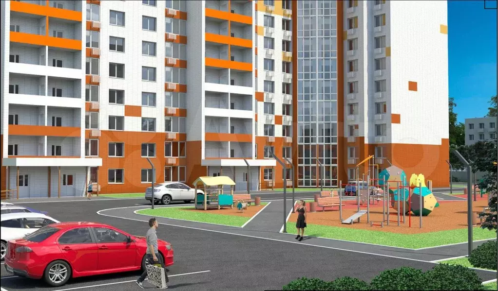 2-к. квартира, 60 м, 15/16 эт. - Фото 1