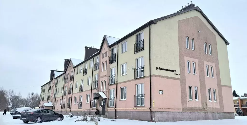 1-к кв. Калининградская область, Гусев Красноармейская ул., 15к1 (28.8 ... - Фото 2